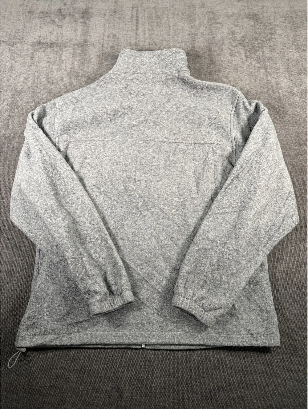 Columbia Sportswear Company Gray Fleece Full-Zip Jacket Large